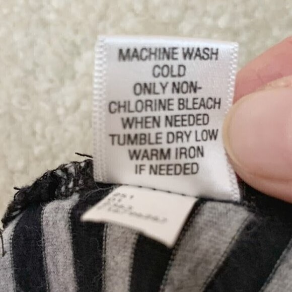 Thakoon Stripe Nautical Short Sleeve Cotton Casual T Shirt - Picture 6 of 8